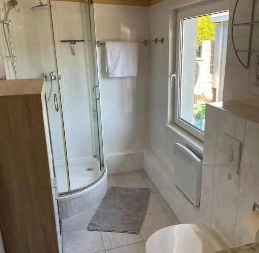 بيت للعطل Haus Am Grimnitzsee Mit Garten يواخيمستال